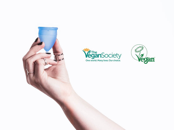 Lunette Menstruationskappe ist bei der Vegan Society registriert